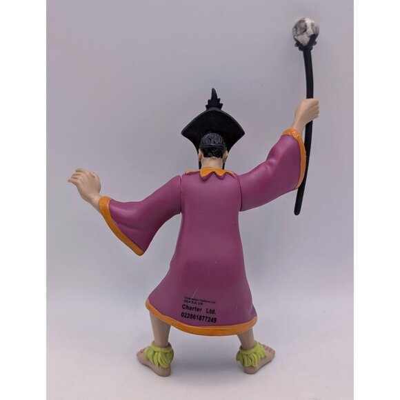 Scooby Doo Witch Doctor Hanna Barbera Monster Ghost 4 1/2" Figure With Staff - Picture 2 of 3